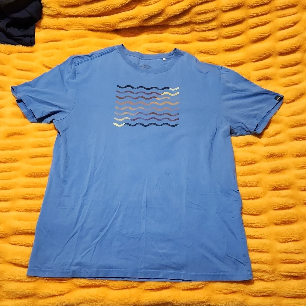 Prana Water Waves T-Shirt - XL - Picture 1 of 5